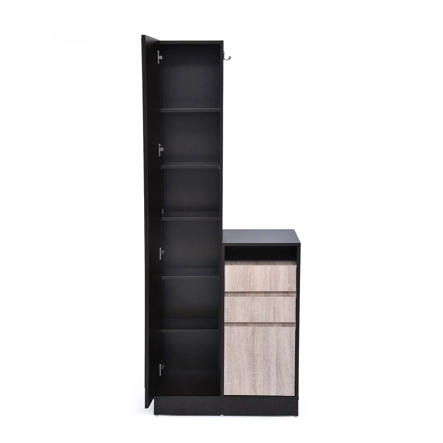 Nilkamal Riva Dresser (Wenge & Sonoma Oak) - Image 6