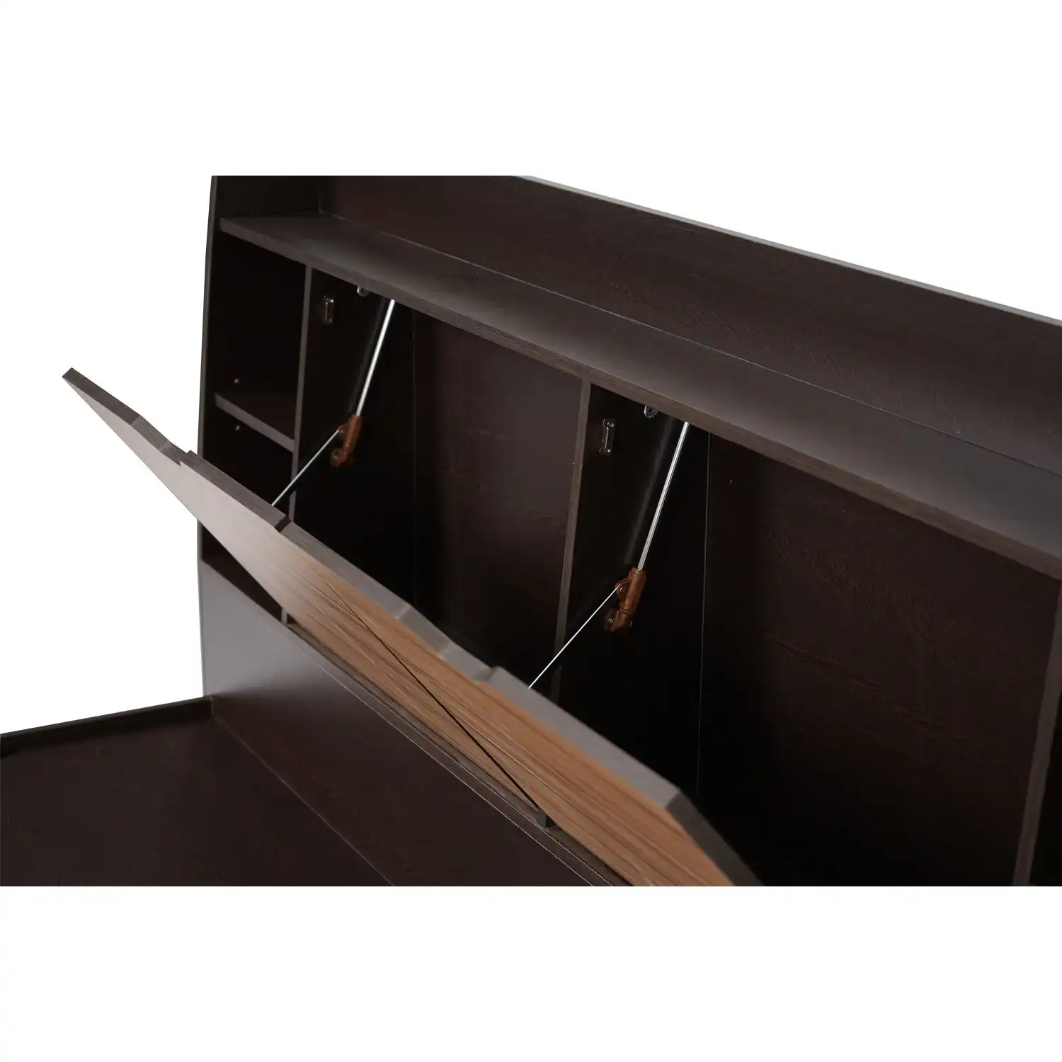 Nilkamal Riva King Bed With Storage (Wenge) - Image 5