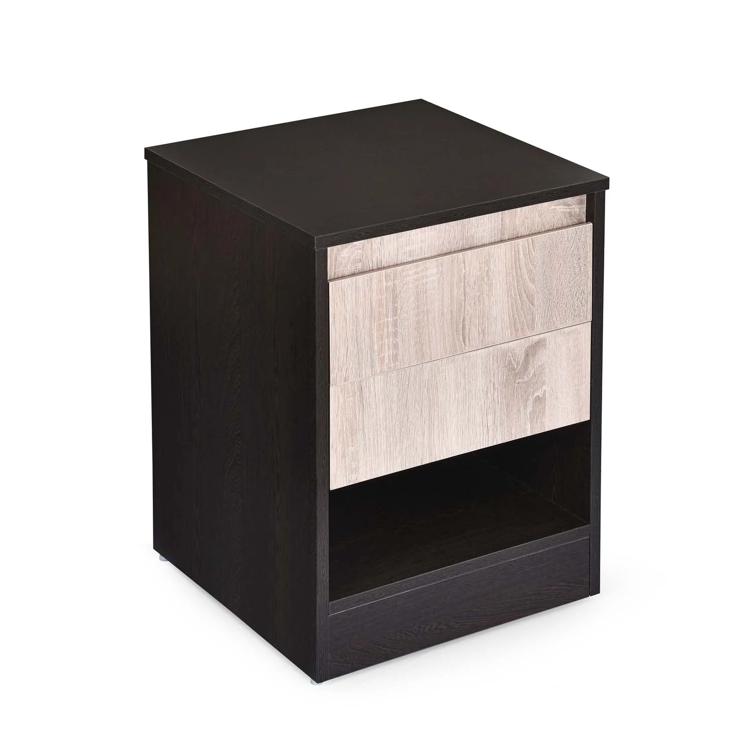 Nilkamal Riva Night Stand (Wenge & Sonoma Oak) - Image 3