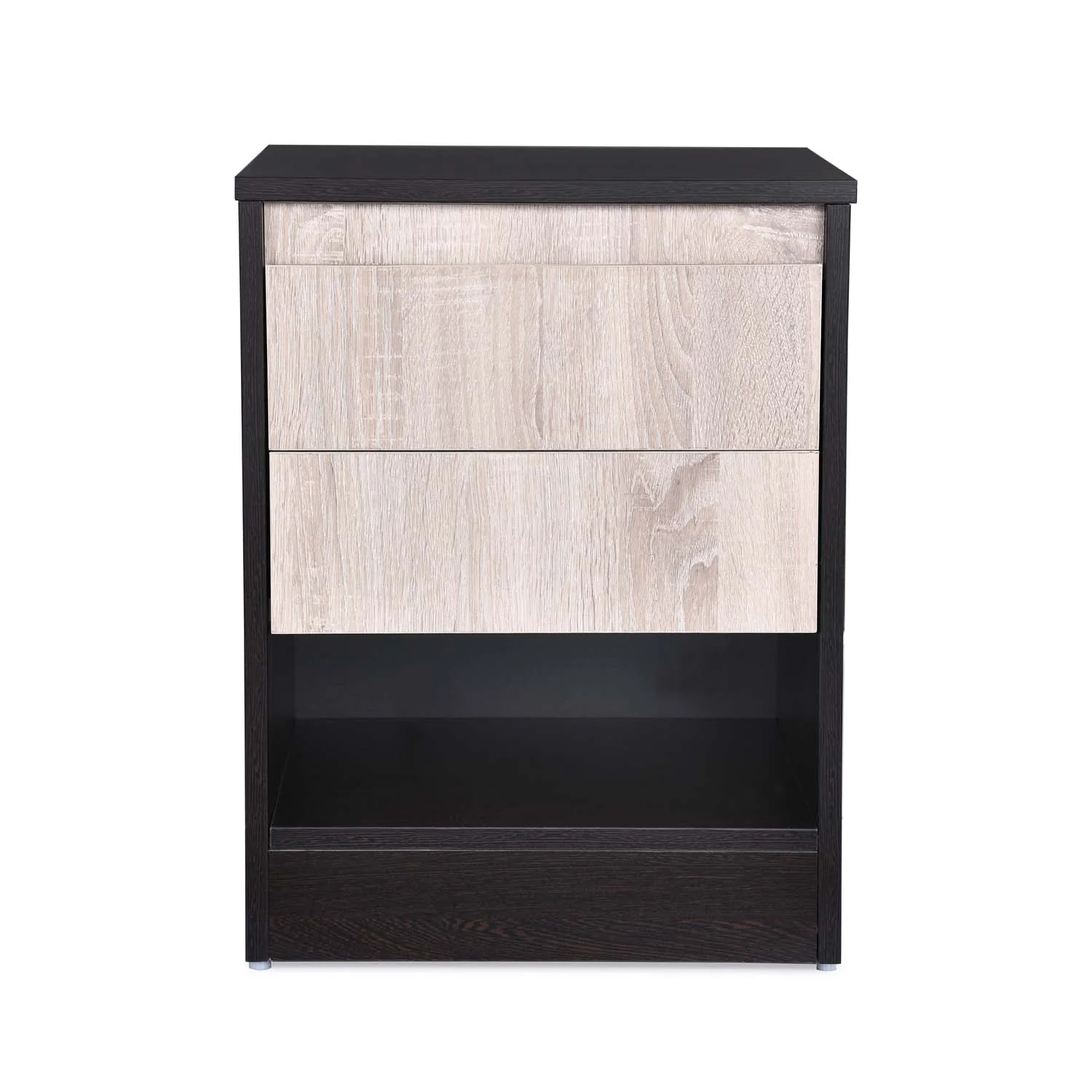 Nilkamal Riva Night Stand (Wenge & Sonoma Oak) - Image 4