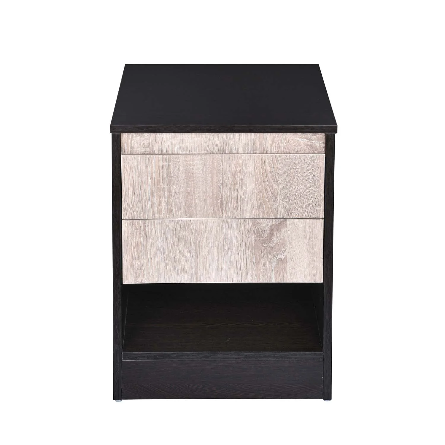 Nilkamal Riva Night Stand (Wenge & Sonoma Oak) - Image 6