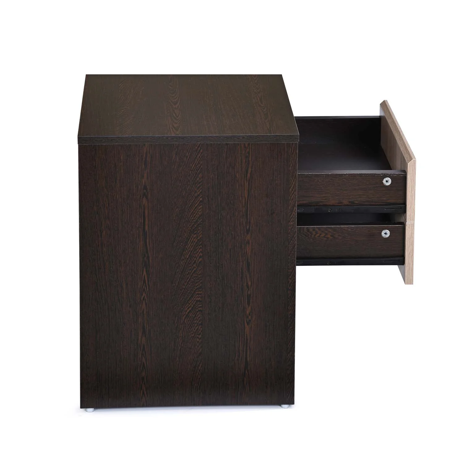 Nilkamal Riva Night Stand (Wenge & Sonoma Oak) - Image 8