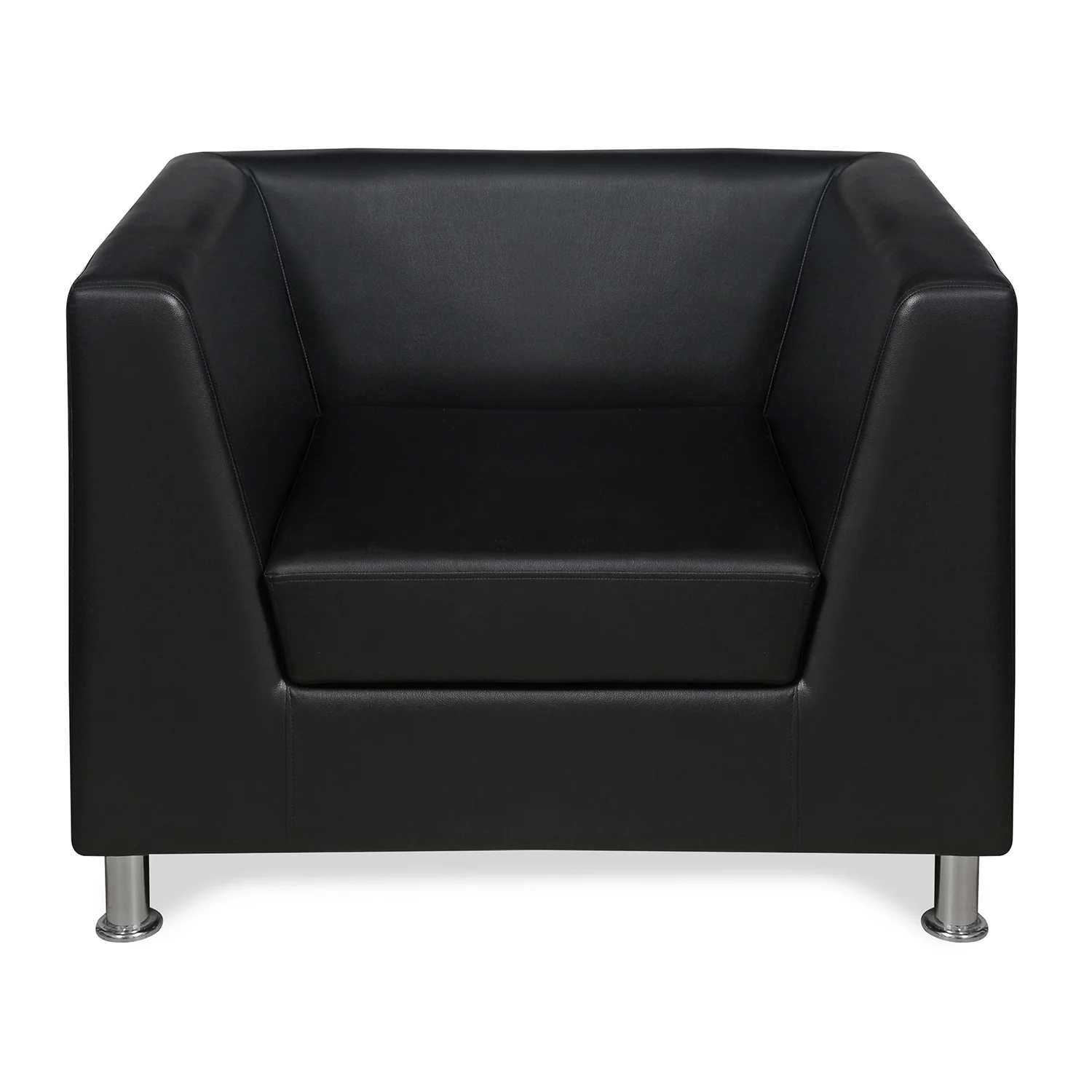 Nilkamal Russo 1 Seater Sofa (Cola Black) - Image 5