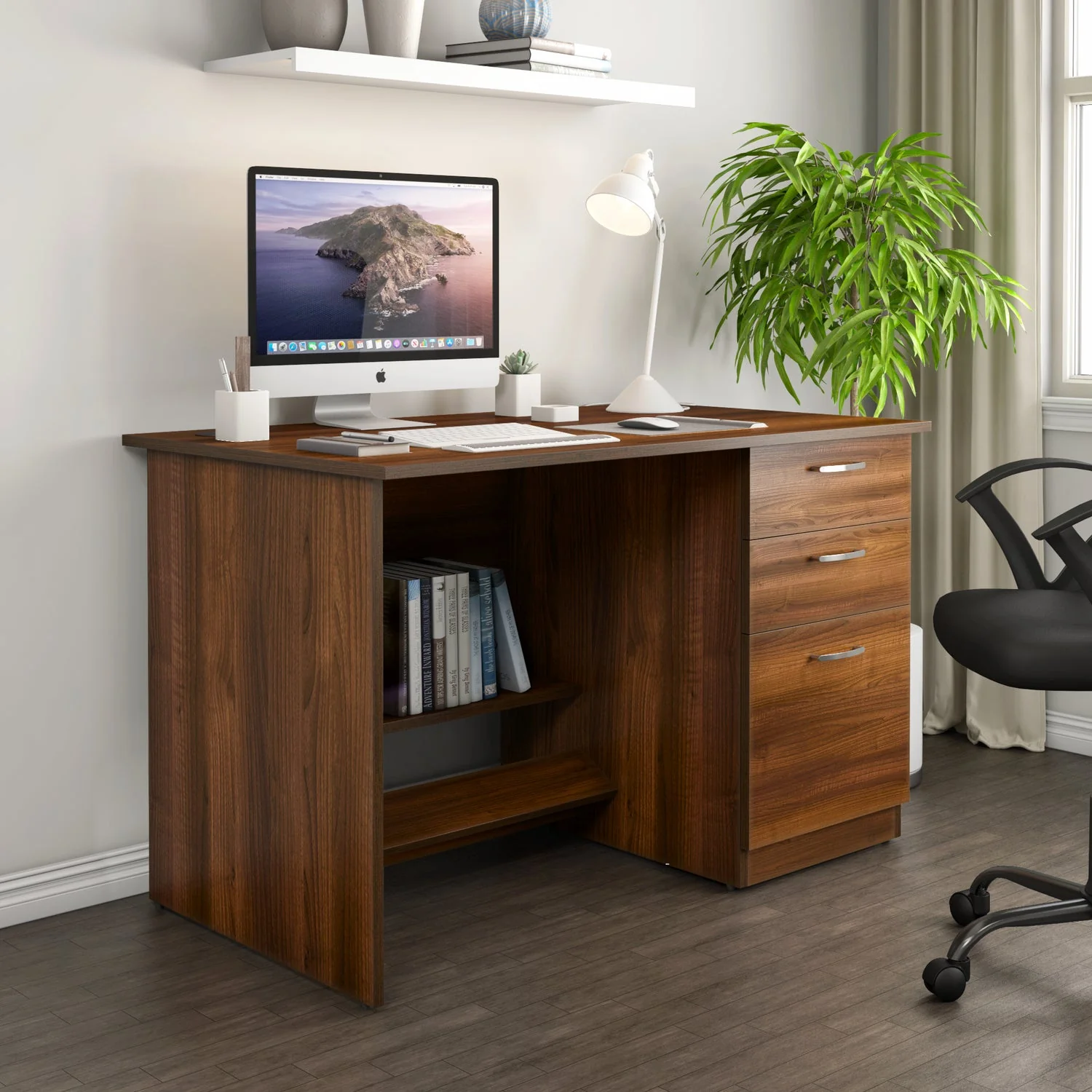 Nilkamal Scholar Study Desk (Brown) - Image 2
