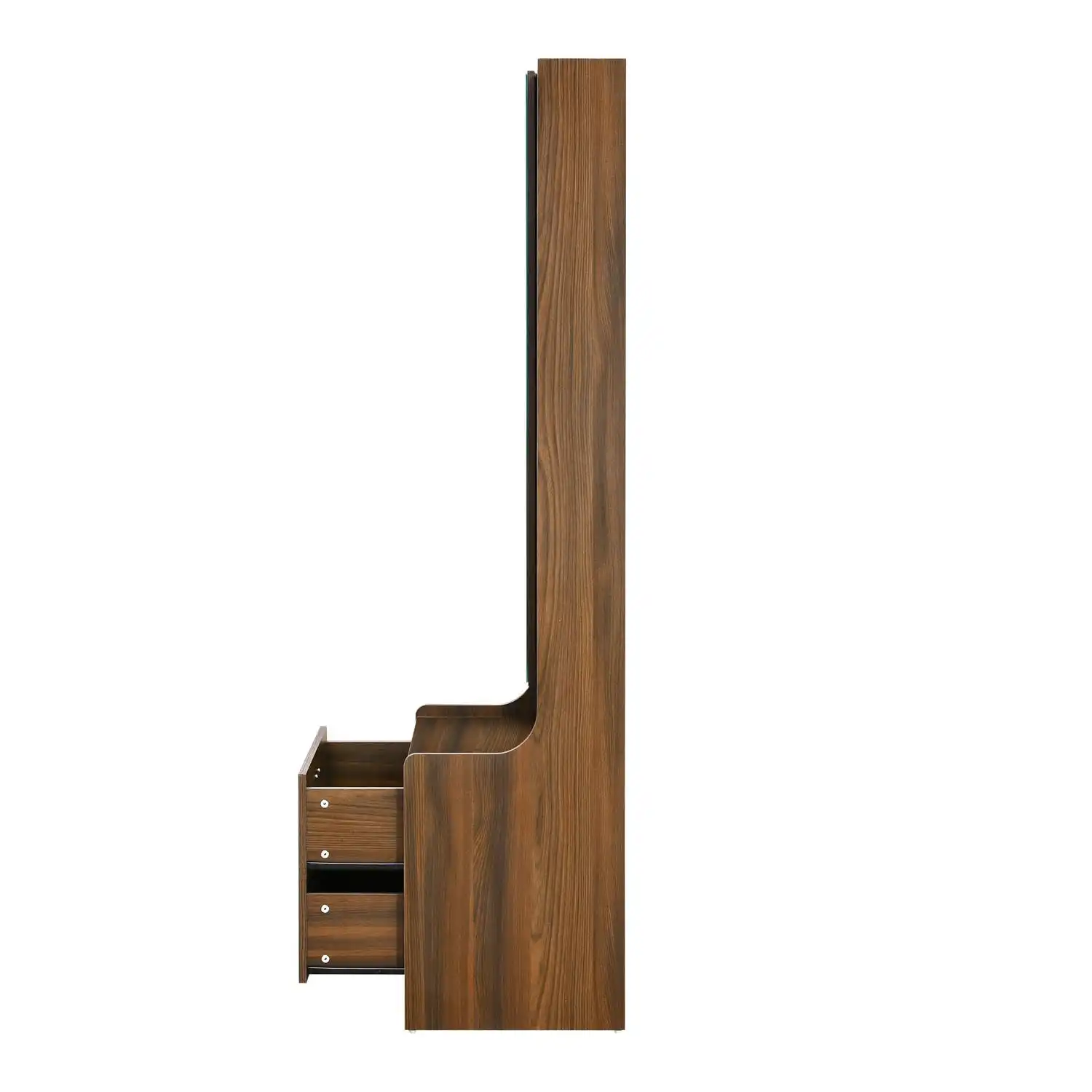 Nilkamal Serra Dresser with Mirror (Walnut) - Image 7