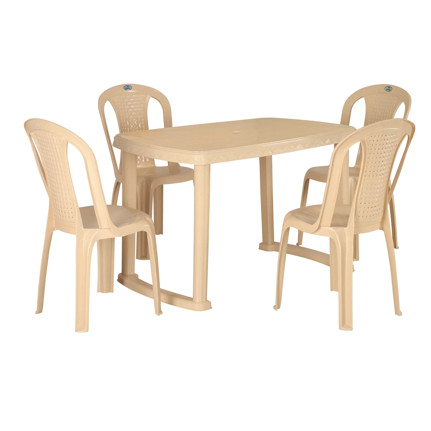Nilkamal Shahenshah 4 Seater Dining Set - Image 6