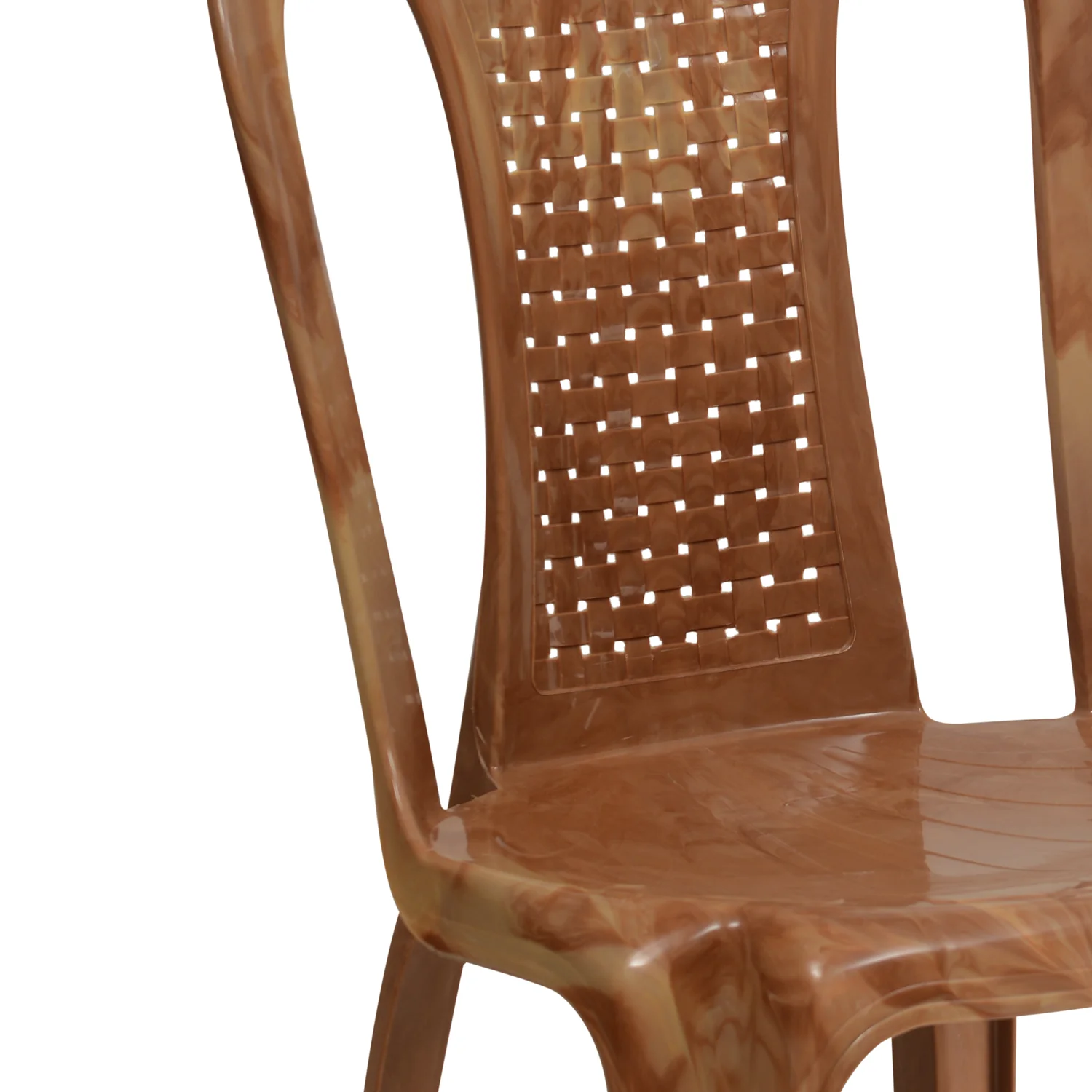 Nilkamal Shahenshah Plastic Rectangular 4 Seater Dining Table Set - Image 14