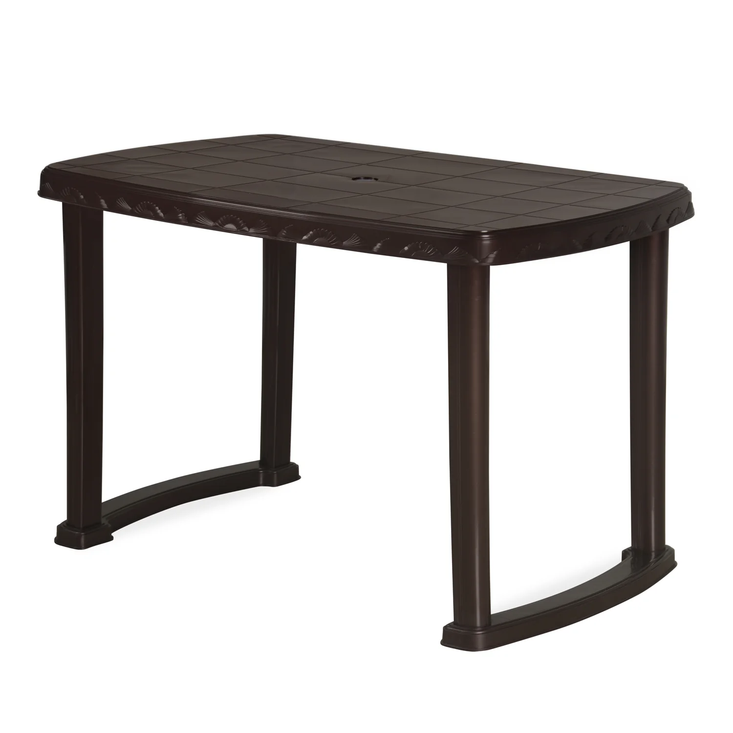 Nilkamal Shahenshah Dining Table (Weather Brown) - Image 5