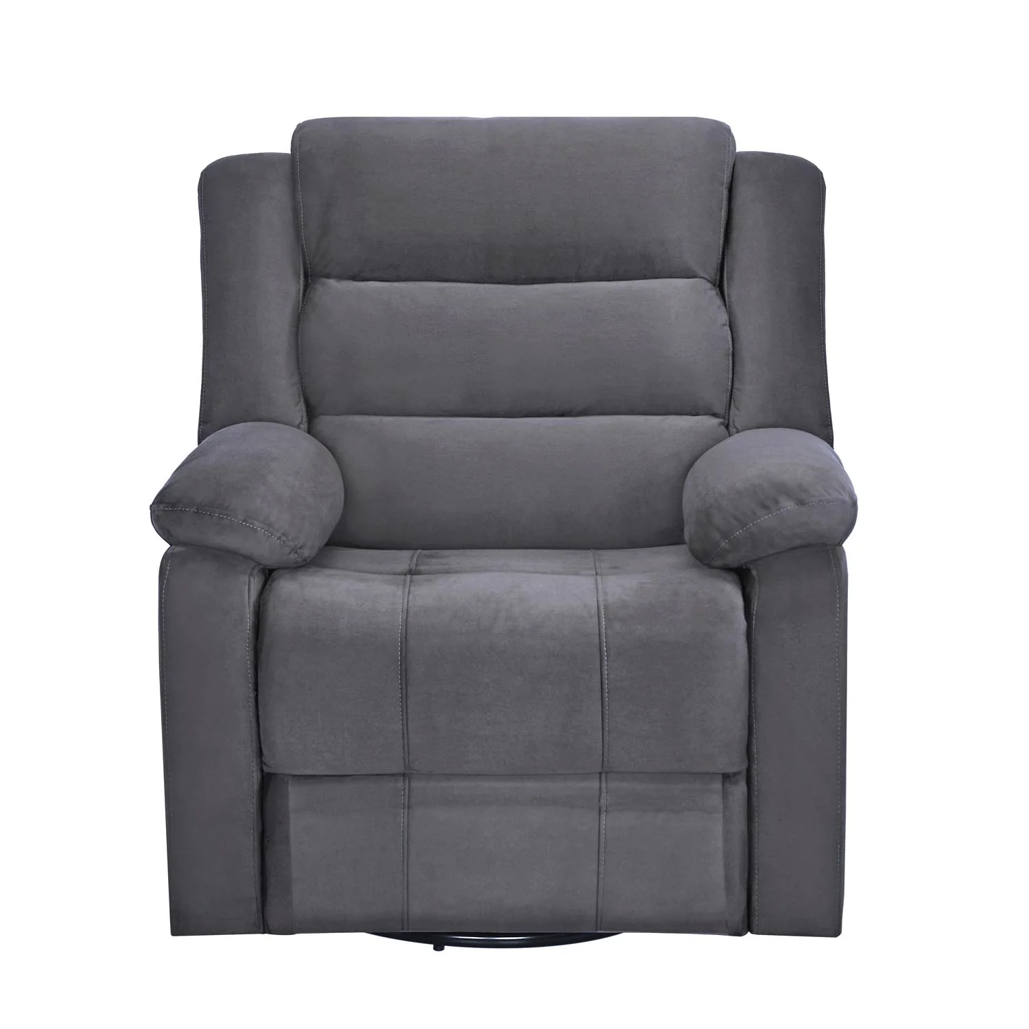 Nilkamal Sierra 1 Seater Rocker & Swivel Recliner Sofa (Brown) - Image 10