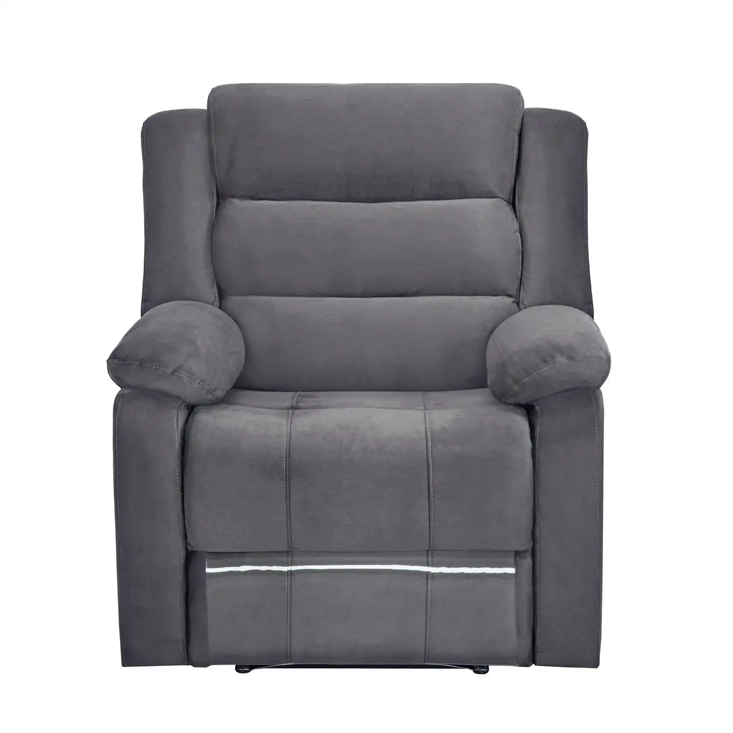 Nilkamal Sierra 1 Seater Manual Recliner Sofa (Brown) - Image 8