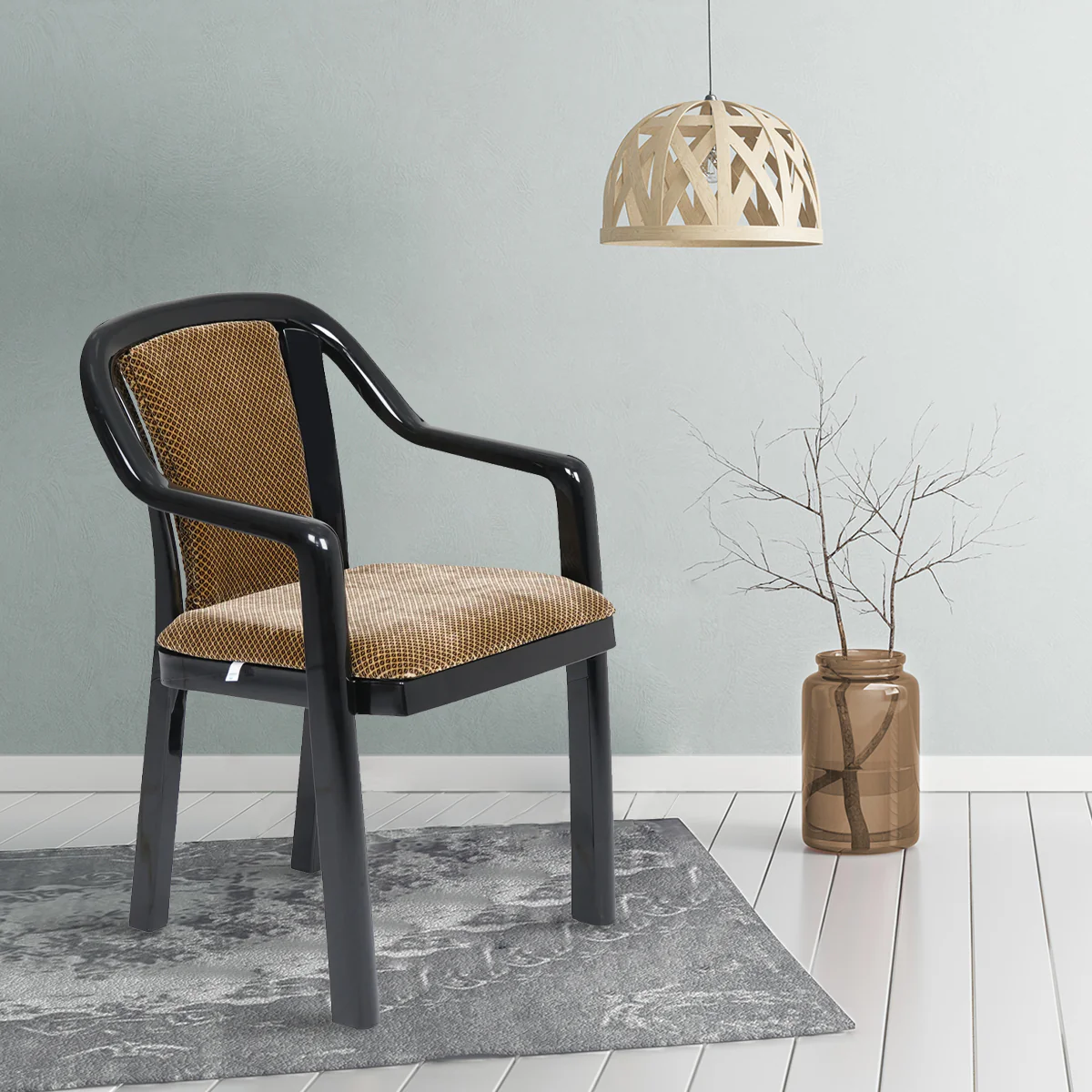 Nilkamal Signature Fabric Arm Chair - Image 15
