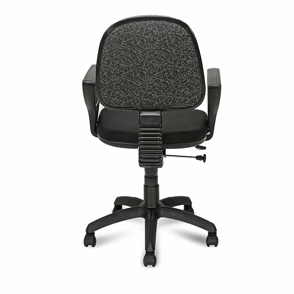 Nilkamal Soren Mid Back Cushion Office Chair (Black) - Image 6
