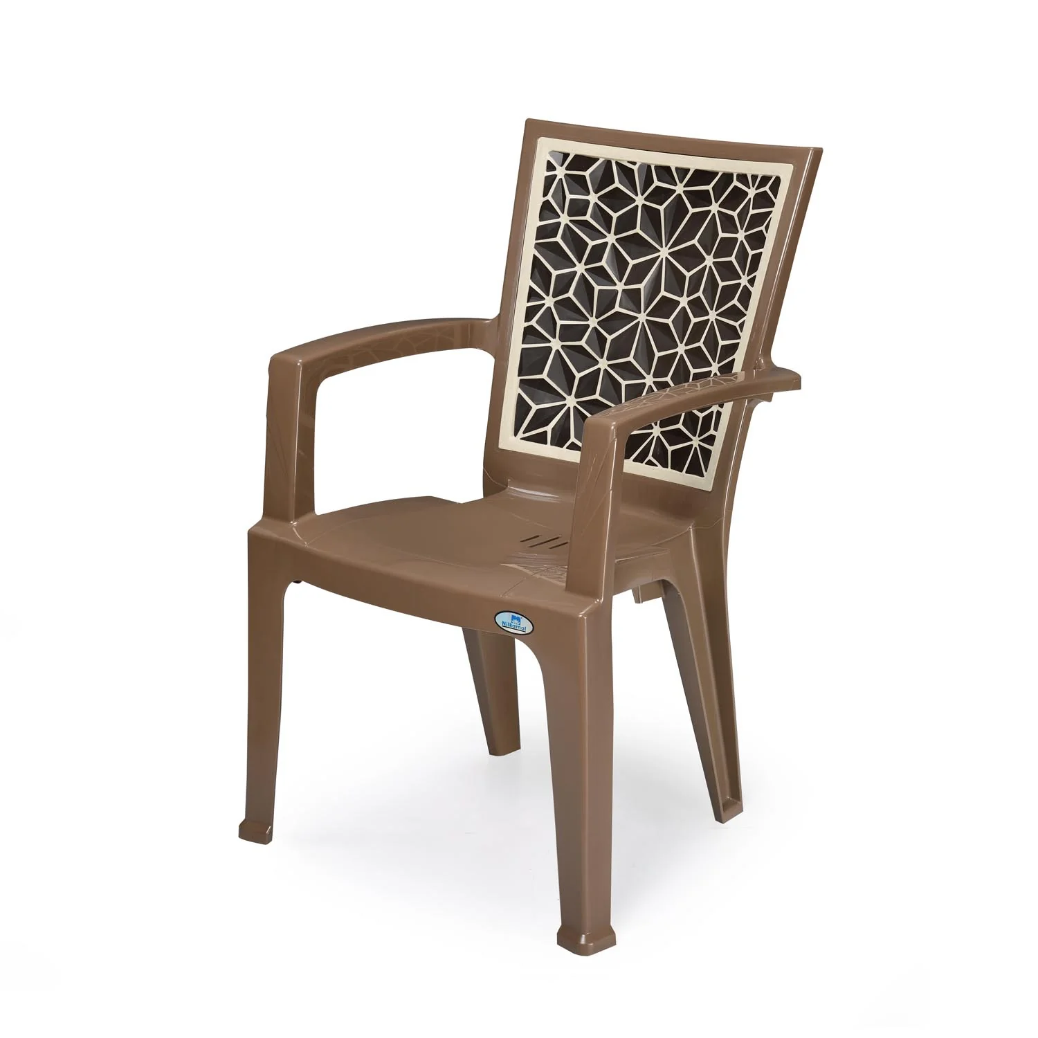 Nilkamal Startrek Plastic Arm Chair - Image 13
