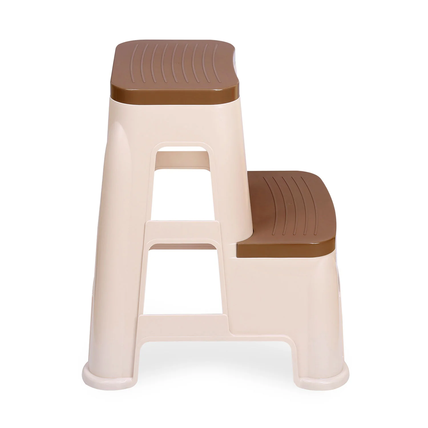 Nilkamal Step Stool 31 (Basket Beach /  Rattan Dark Beige) - Image 4