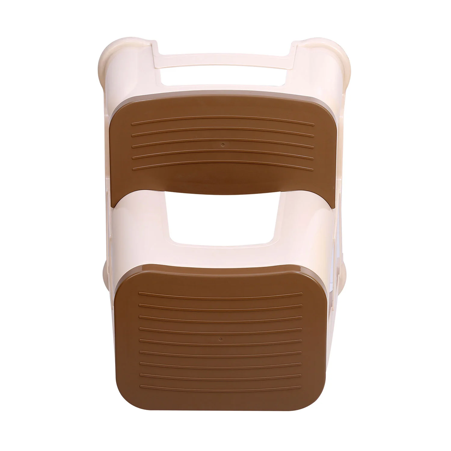 Nilkamal Step Stool 31 (Basket Beach /  Rattan Dark Beige) - Image 7
