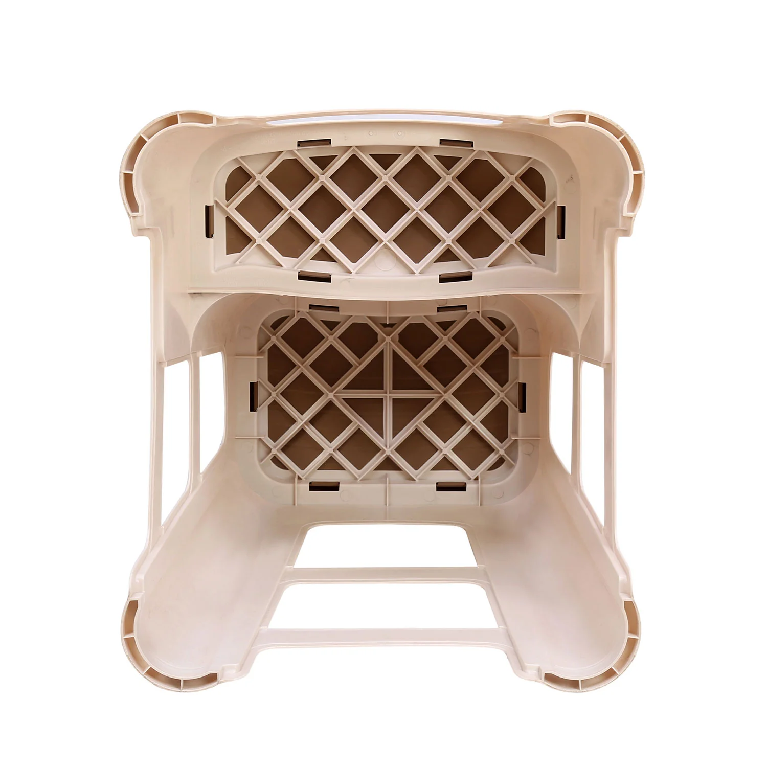 Nilkamal Step Stool 31 (Basket Beach /  Rattan Dark Beige) - Image 8