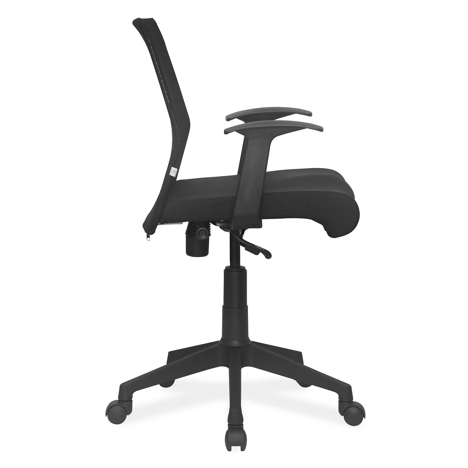 Nilkamal Thames Low Back Mesh Chair (Black) - Image 3