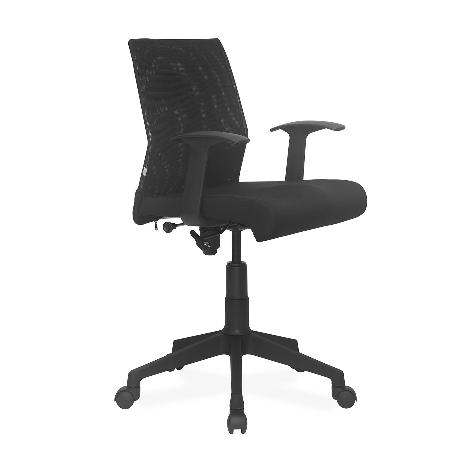 Nilkamal Thames Low Back Mesh Chair (Black) - Image 5