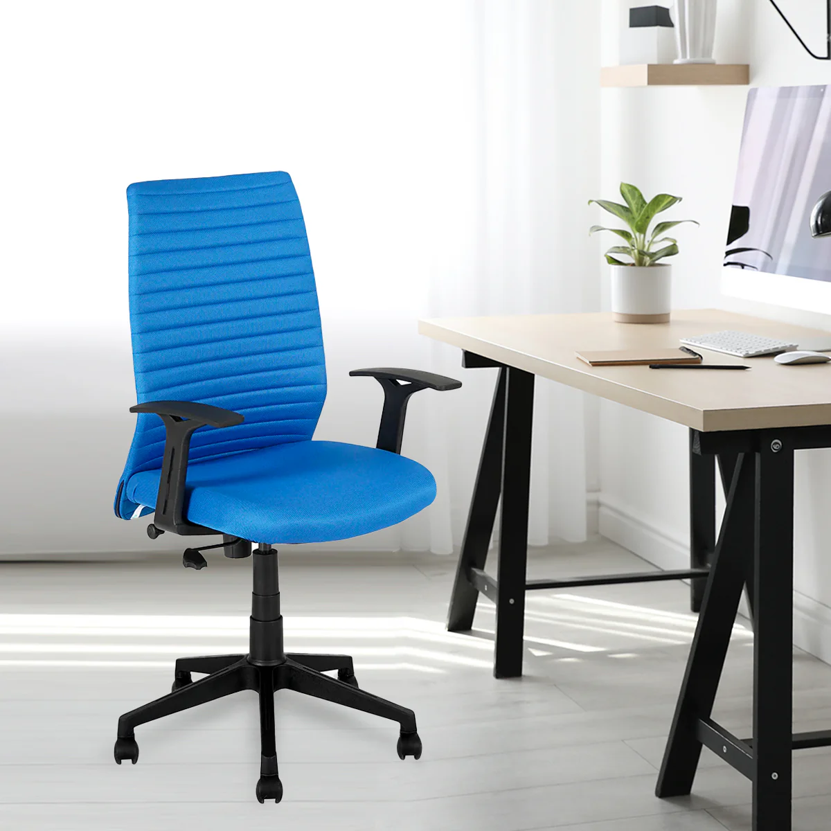 Nilkamal Thames Neo High Back Fabric Chair - Image 31