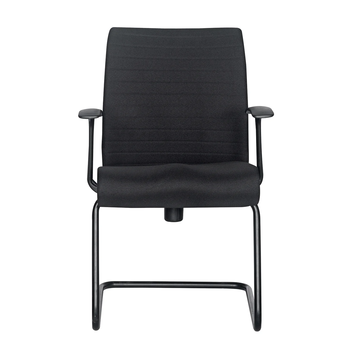 Nilkamal Thames Visitor Fabric Chair (Black) - Image 3