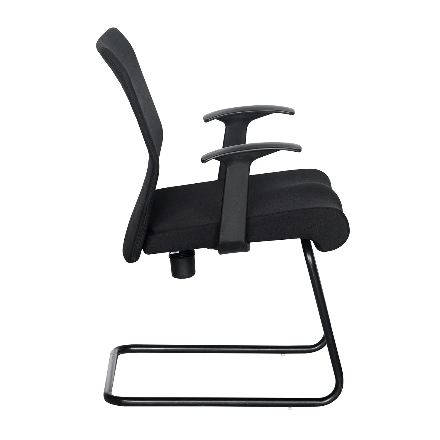Nilkamal Thames Visitor Fabric Chair (Black) - Image 5
