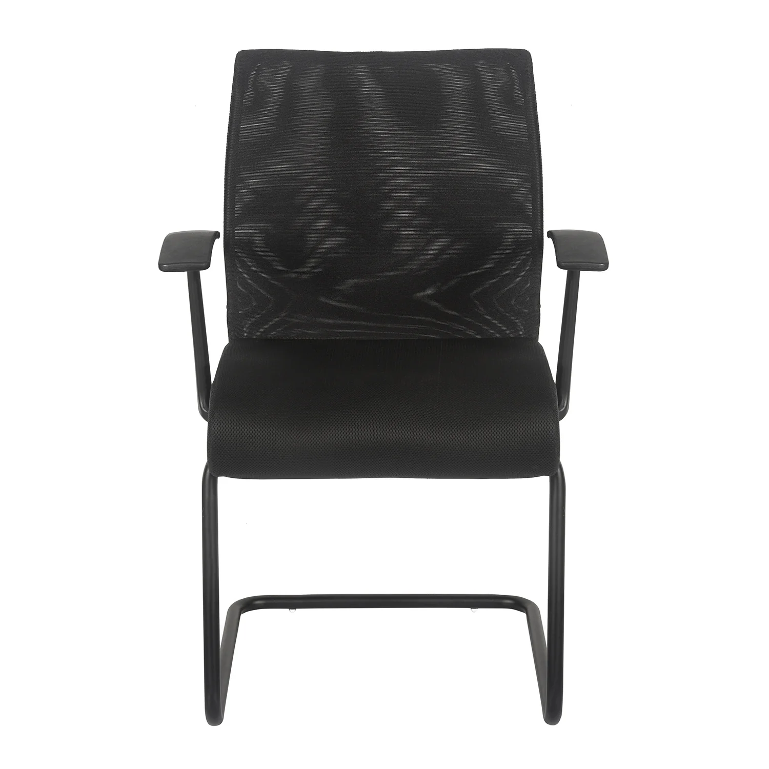 Nilkamal Thames Visitor Mesh Chair (Black) - Image 3