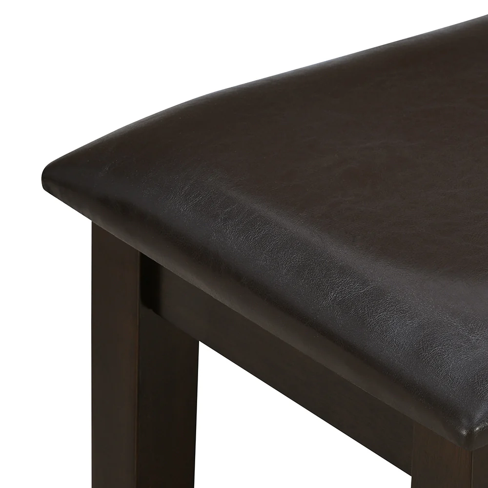 Nilkamal Tivoli Multi Use Medium Sitting Bench for Living Room | Dining Room (Brown) - Image 5