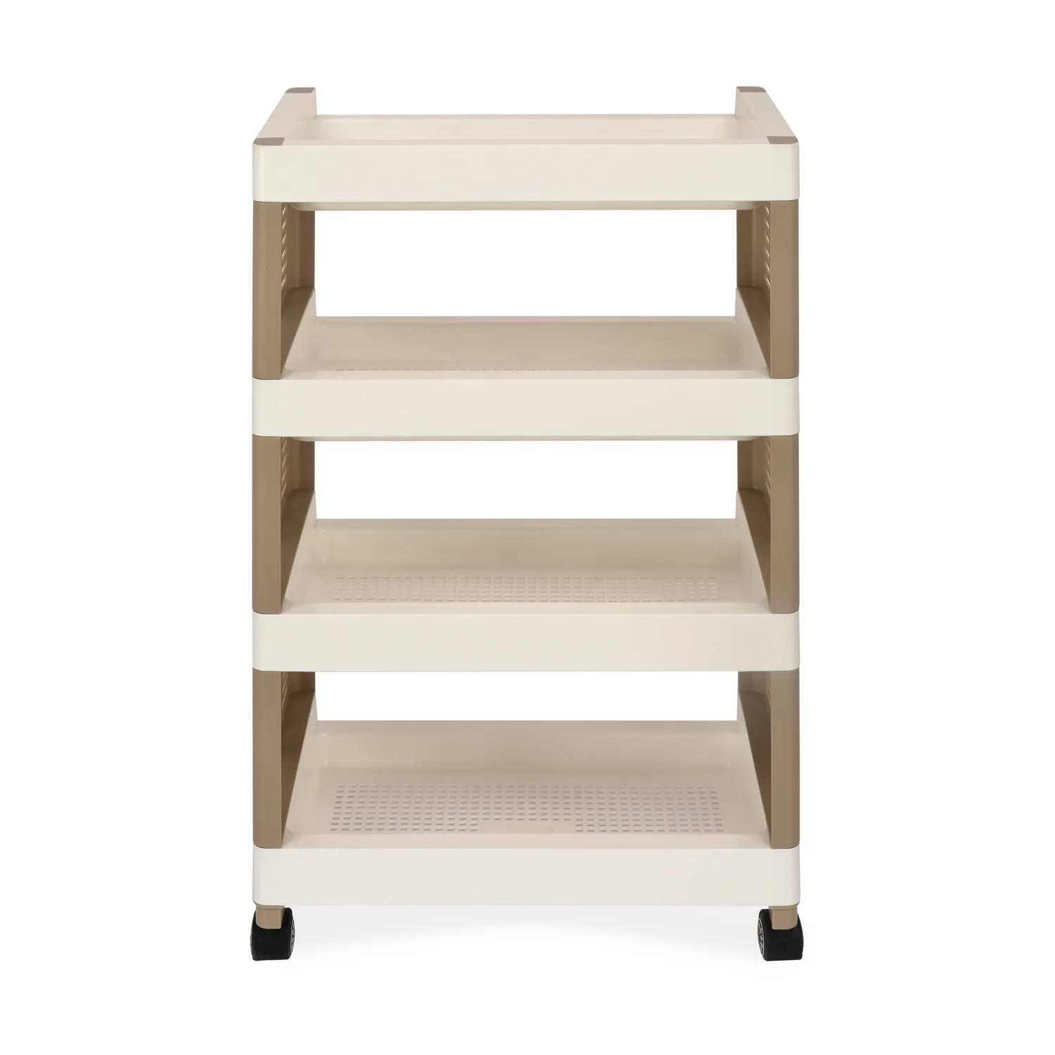 Nilkamal Trolley 25 (Milky White / Taupe Plaza) - Image 7