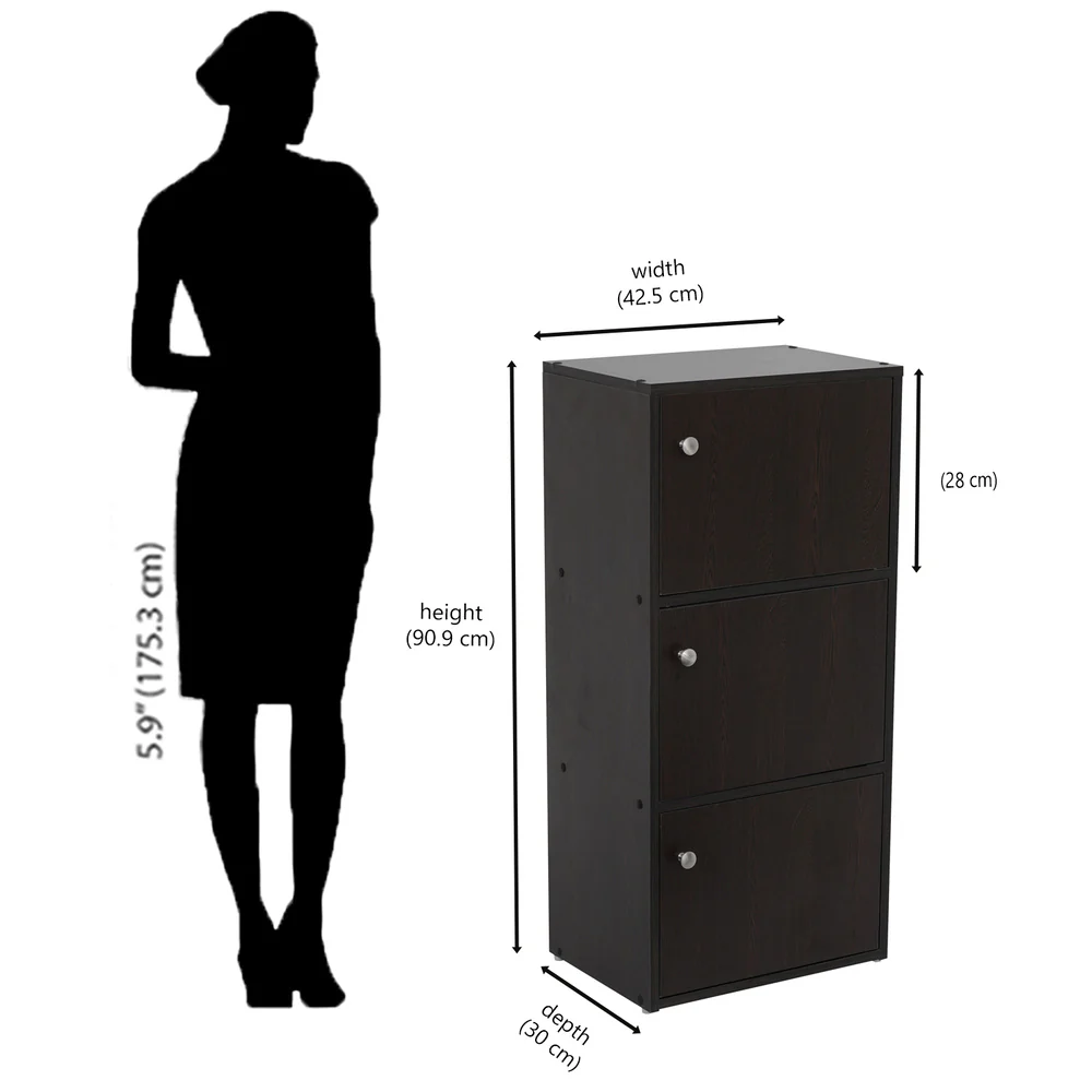 Nilkamal Troy Book Case (New Wenge) - Image 5