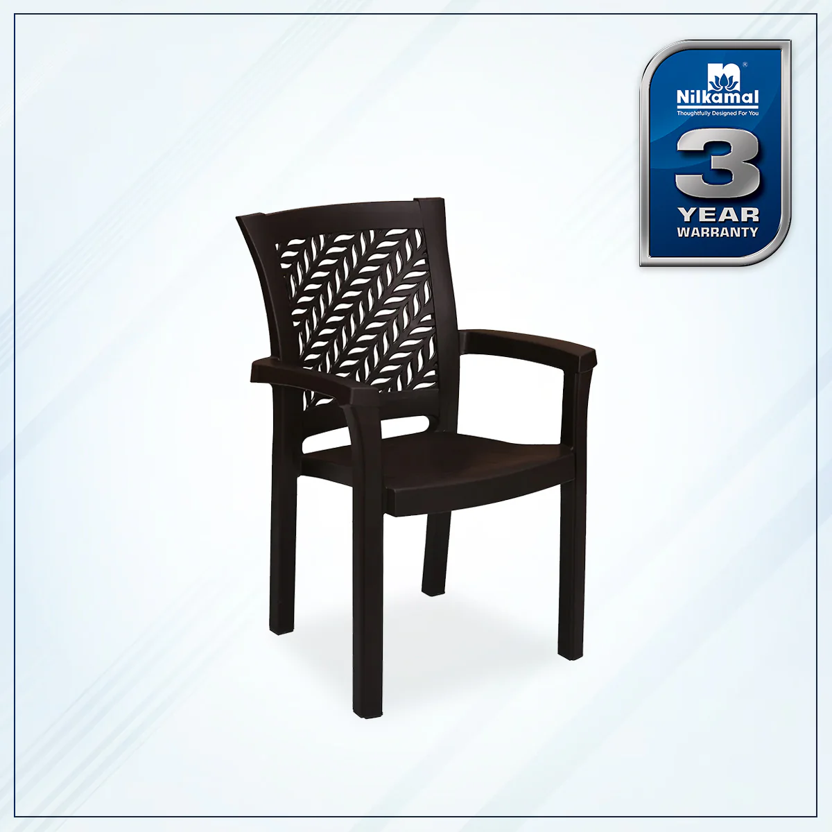 Nilkamal Tulip Plastic Arm Chair - Image 21