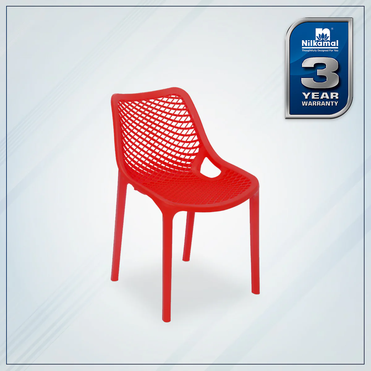 Nilkamal Vento Plastic Chair - Image 2
