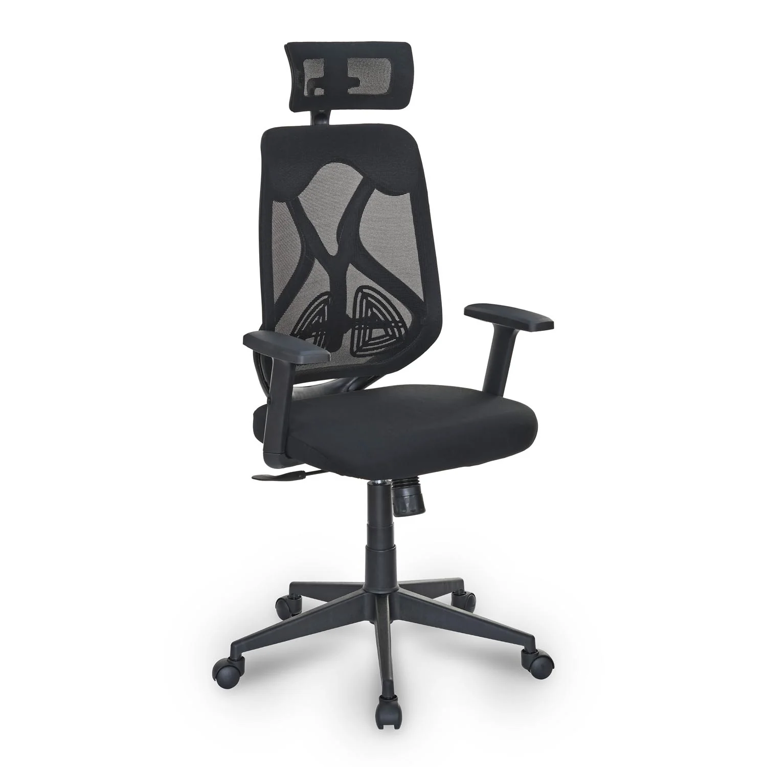Nilkamal Verona High Back Office Chair (Black) - Image 4