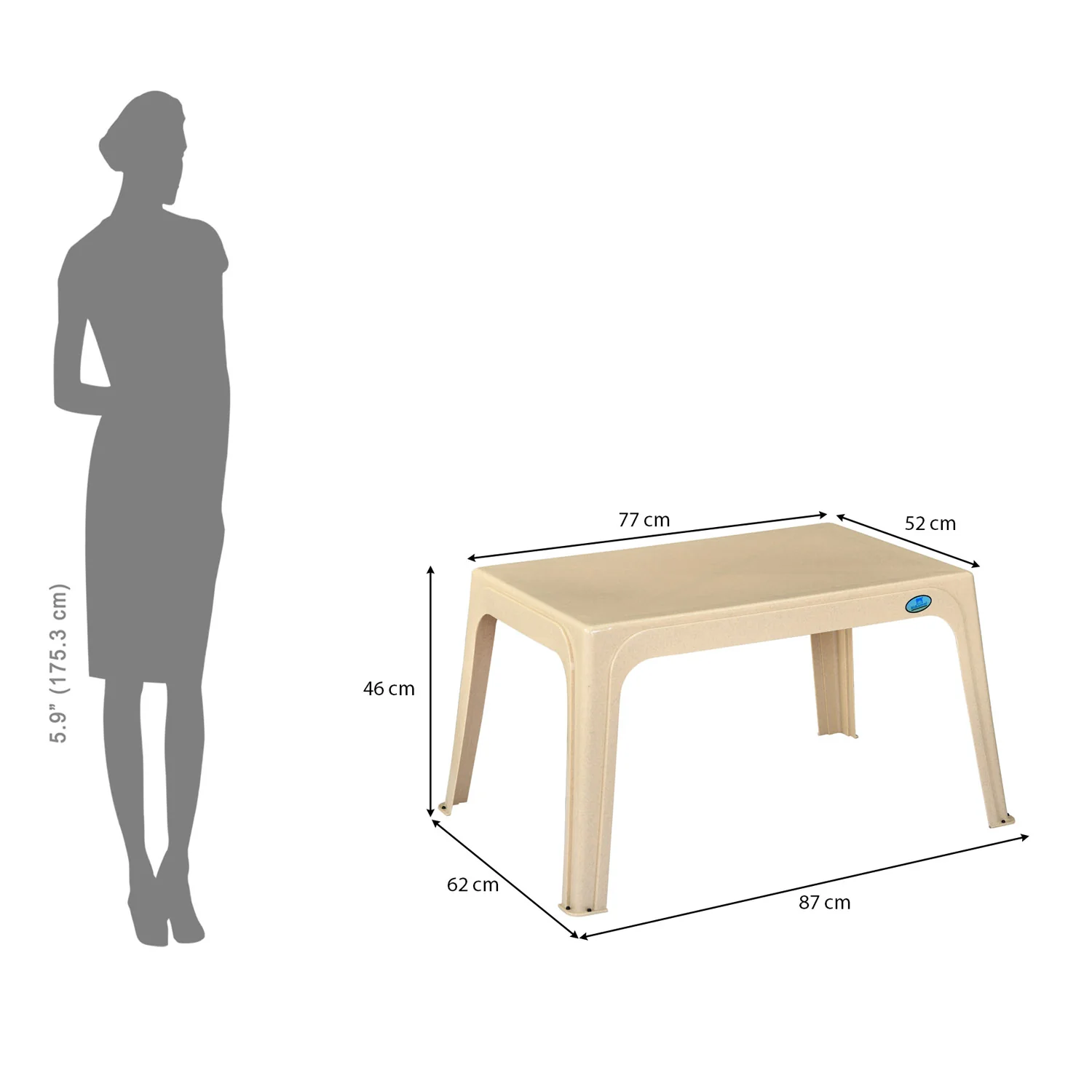 Nilkamal Victor Center Table - Image 6