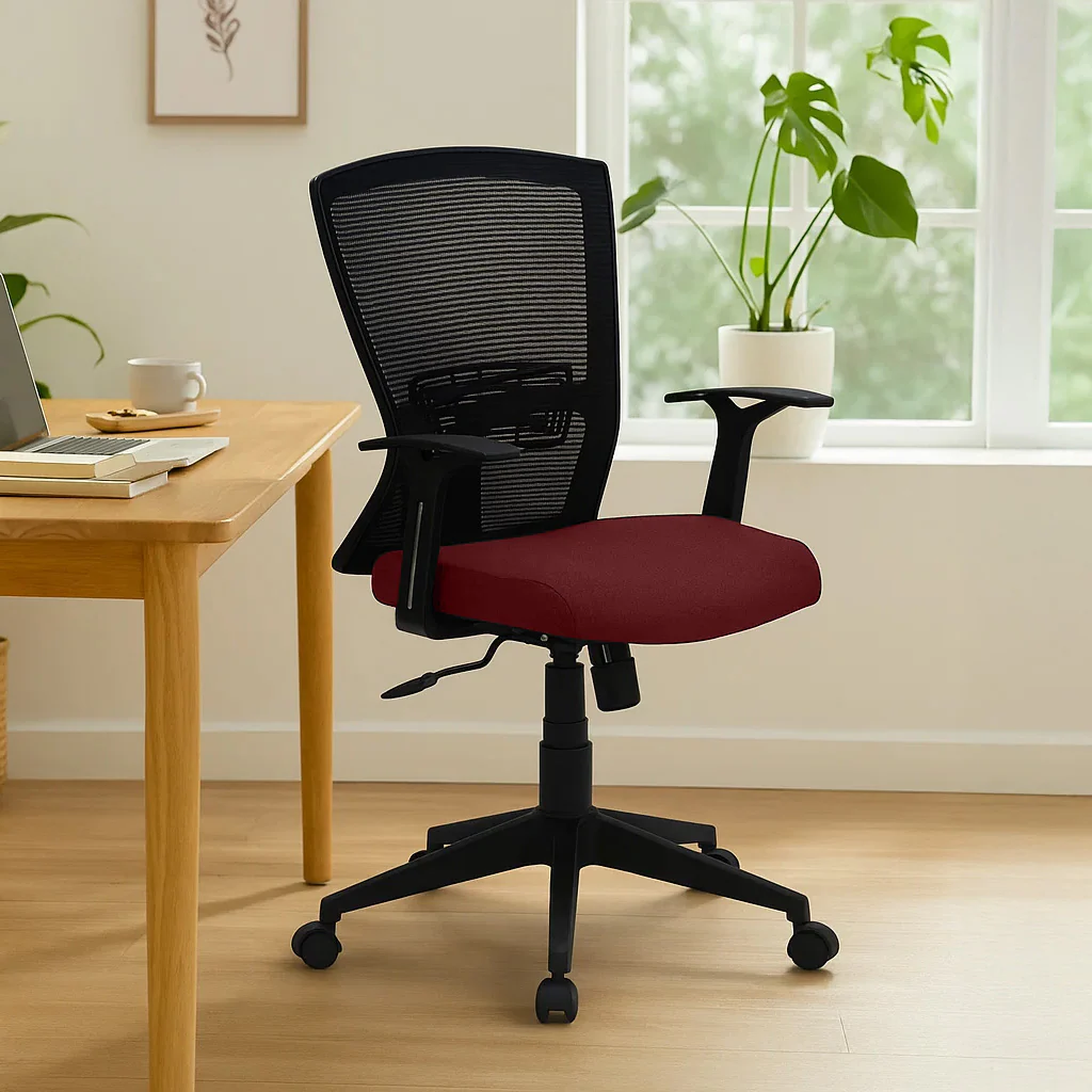 Nilkamal Victory Mid Back Office Chair - Image 26