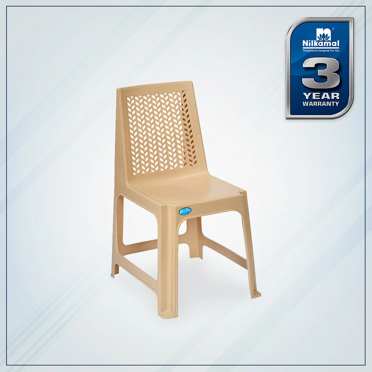 Nilkamal Viva Plastic Armless Chair - Image 11