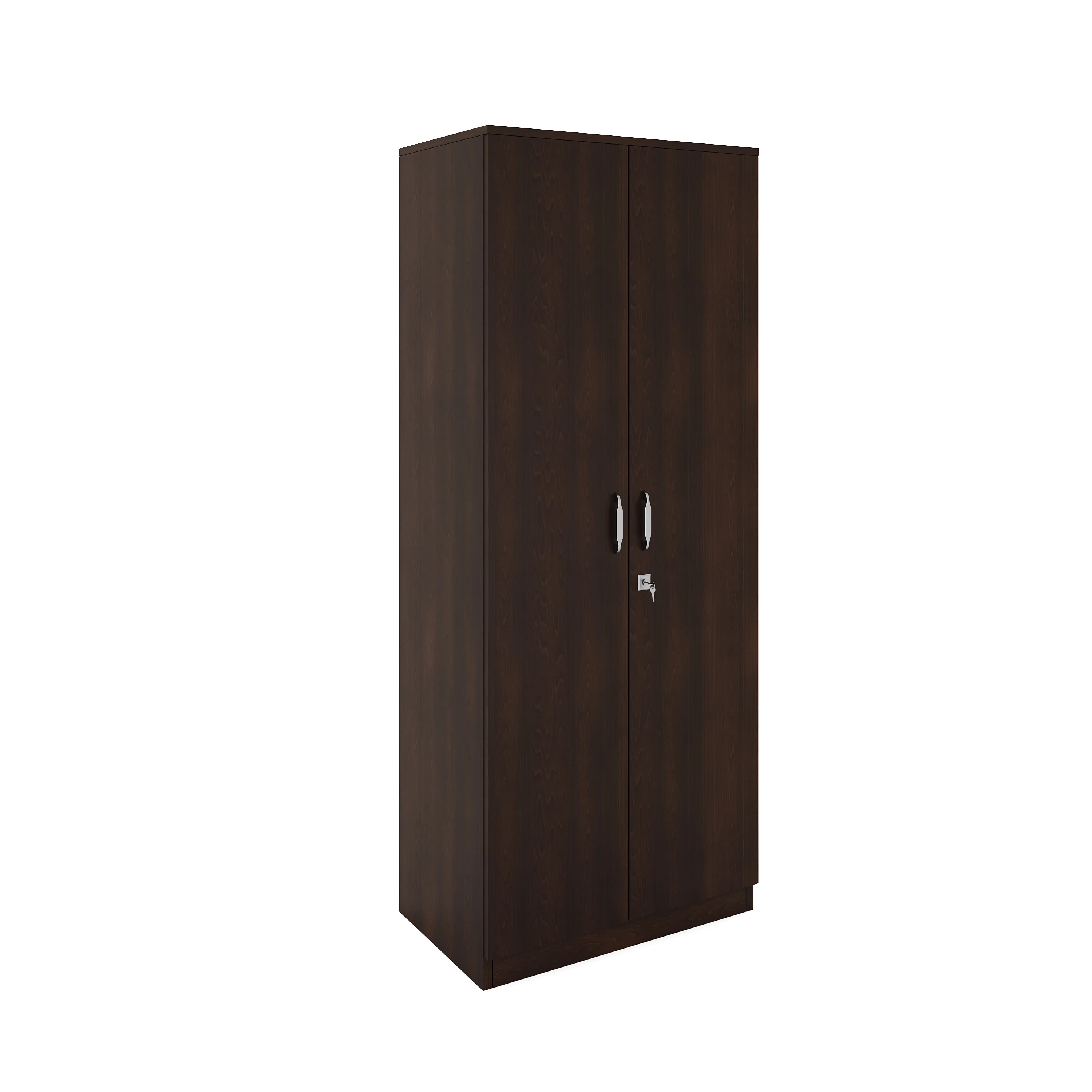Nilkamal Willy 2 Door without Mirror Wardrobe (New Wenge) - Image 3