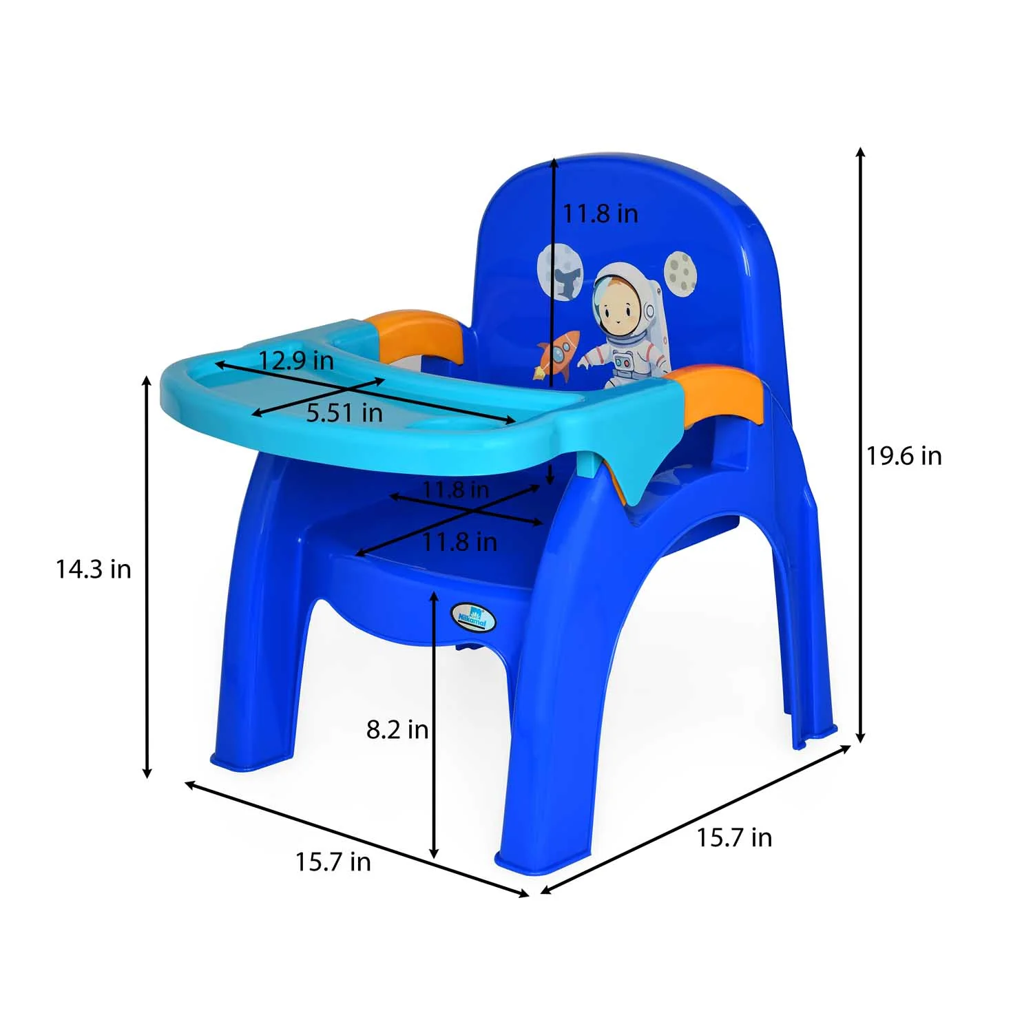 Nilkamal Wonder Baby Chair with Detachable Tray and Cup Holder - Image 19