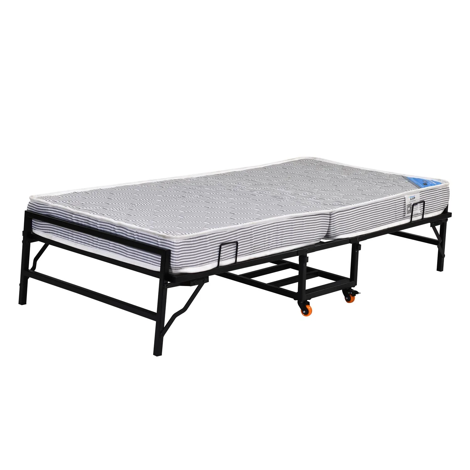 Nilkamal Zoe Folding Bed with Mattress (Black) - Image 3